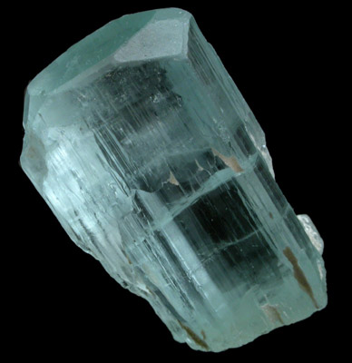 Beryl var. Aquamarine from 90 km ENE of Kabul, Laghman Province, Afghanistan