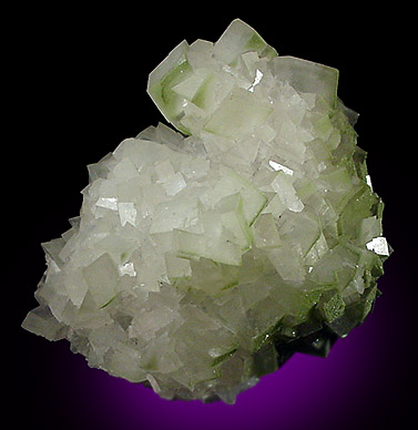 Calcite with Duftite from Tsumeb Mine, Otavi-Bergland District, Oshikoto, Namibia (Type Locality for Duftite)