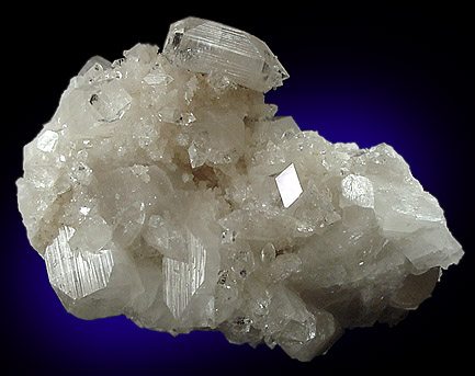 Apophyllite and Quartz from Lonavala Quarry, Pune District, Maharashtra, India