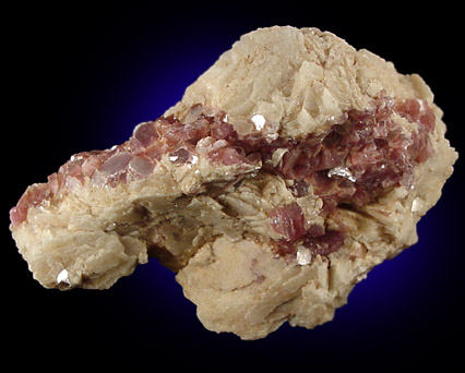 Muscovite var. Rose Muscovite from Harding Mine, 8 km east of Dixon, Taos County, New Mexico