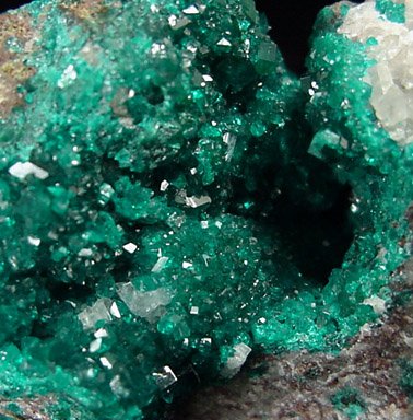 Dioptase from Tsumeb Mine, Otavi-Bergland District, Oshikoto, Namibia