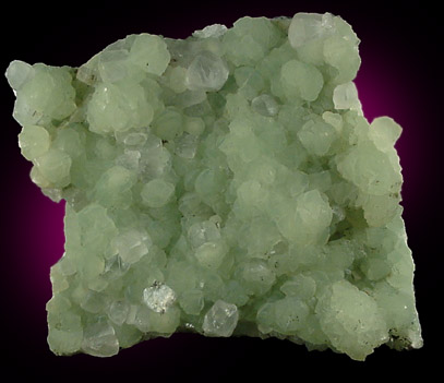 Prehnite and Calcite from Lower New Street Quarry, Paterson, Passaic County, New Jersey