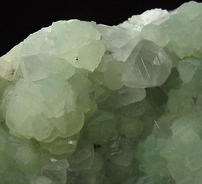 Prehnite and Calcite from Lower New Street Quarry, Paterson, Passaic County, New Jersey