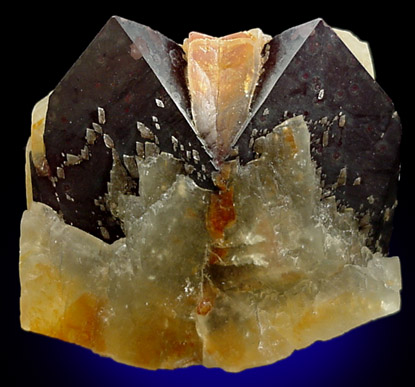 Calcite (Double Twin Crystals) from Santa Eulalia District, Aquiles Serdán, Chihuahua, Mexico