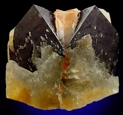 Calcite (Double Twin Crystals) from Santa Eulalia District, Aquiles Serdn, Chihuahua, Mexico