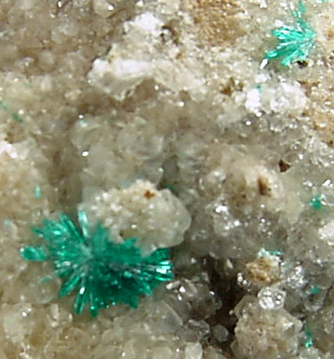 Dioptase from Christmas Mine, Banner District, Gila County, Arizona