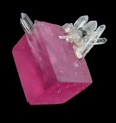 Rhodochrosite with Quartz from Sweet Home Mine, Buckskin Gulch, Alma District, Park County, Colorado