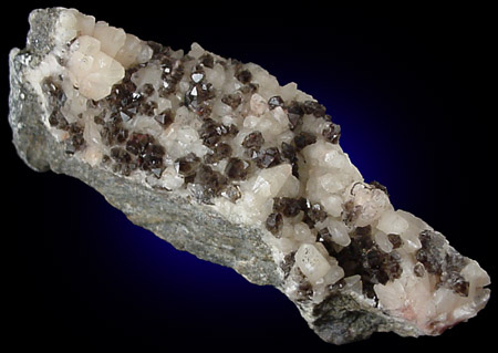 Quartz var. Smoky from Cinque Quarry, East Haven, New Haven County, Connecticut