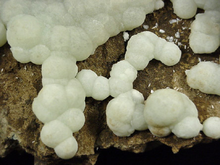 Prehnite from Eagle Rock Quarry, West Orange, Essex County, New Jersey