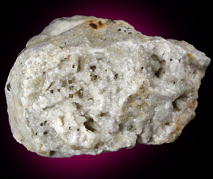 Pyrite on Calcite from Strickland Quarry, Collins Hill, Portland, Middlesex County, Connecticut