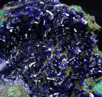 Azurite from Bisbee, Warren District, Cochise County, Arizona