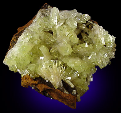 Adamite from Mina Ojuela, Mapimi, Durango, Mexico