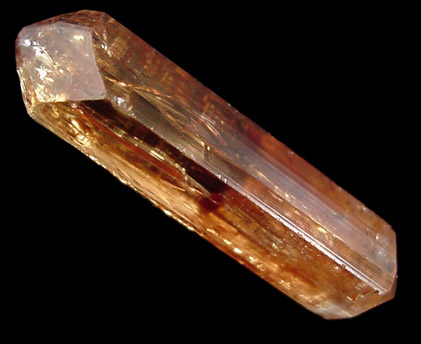 Topaz var. Imperial from Ouro Preto, Minas Gerais, Brazil