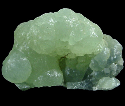 Prehnite from O and G Industries Southbury Quarry, Southbury, New Haven County, Connecticut