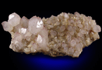 Quartz var. Amethyst with Hematite from Jonesville, Union County, North Carolina