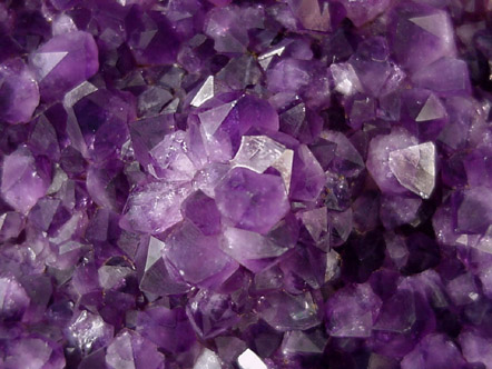 Quartz var. Amethyst from Catalan Agate-Amethyst District, Souther Paran Basalt Basin, Artigas, Uruguay