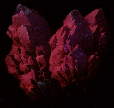 Quartz with Calcite from Guanajuato, Mexico