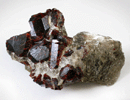 Almandine Garnet and Muscovite from Delaware County, Pennsylvania