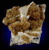 Stilbite with Calcite from Kibblehouse Quarry, Perkiomenville, Montgomery County, Pennsylvania