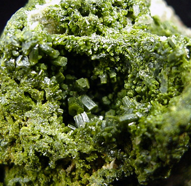 Cerussite and Pyromorphite from Wheatley Mine, Phoenixville, Chester County, Pennsylvania