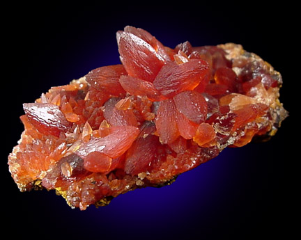 Rhodochrosite from Horhausen, (Grube Louise?), Nassau, Germany