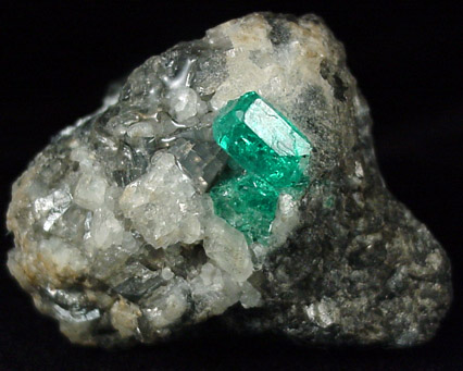 Beryl var. Emerald from Muzo Mine, Vasquez-Yacopi Mining District, Colombia