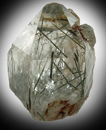 Quartz with Tourmaline inclusions from Minas Gerais, Brazil