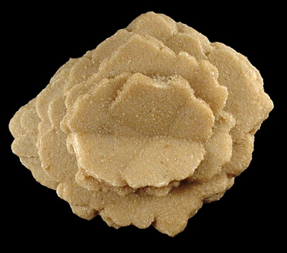 Barite with Sand inclusions from Kharga Oasis, 300 km WNW of Aswan, Egypt