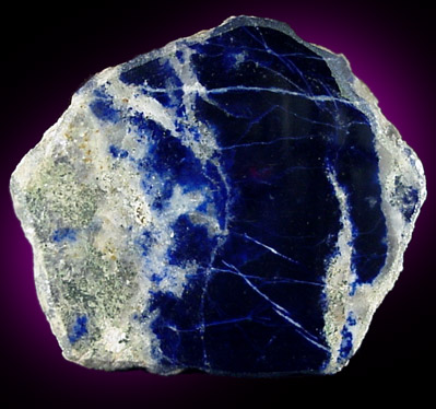 Lazurite var. Lapis Lazuli from Lake Baikal, Siberia, Russia