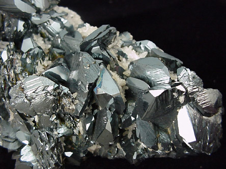 Hematite with Calcite from Isola d'Elba, Tuscan Archipelago, Livorno, Italy