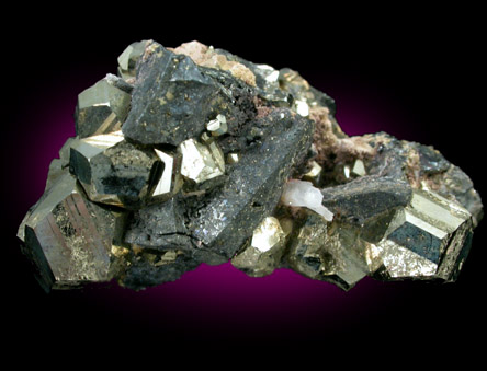 Pyrite and Tetrahedrite from Peru