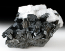 Manganite and Barite from Ilfeld, Thuringia, Germany (Type Locality for Manganite)