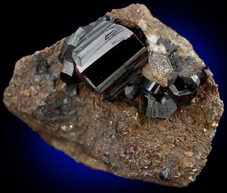 Cassiterite from Krupka (Graupen), Bohemia (Erzgebirge ), Czech Republic