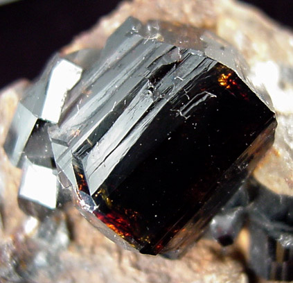 Cassiterite from Krupka (Graupen), Bohemia (Erzgebirge ), Czech Republic