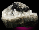 Hematite on Quartz from Upper New Street Quarry, Paterson, Passaic County, New Jersey