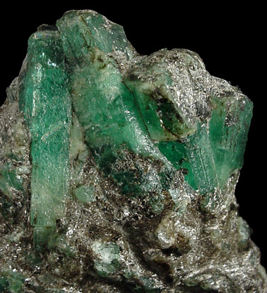Beryl var. Emerald from Stony Point, Alexander County, North Carolina