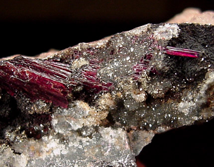 Erythrite from Schneeberg, Saxony, Germany