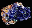 Azurite from Concepcin del Oro, Zacatecas, Mexico