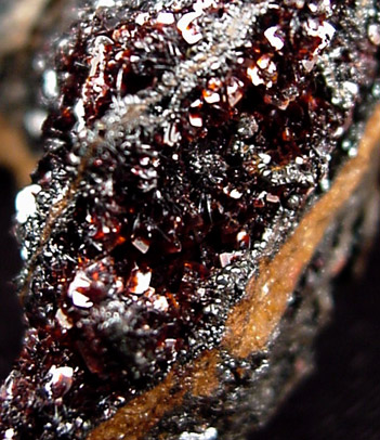 Hematite var. Rubinglimmer from Eisenzeche, near Eiserfeld, Westphalia, Germany (Type Locality for Rubinglimmer)