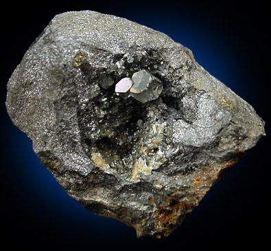 Anglesite from Monteponi Mine, Iglesias, Sardinia, Italy