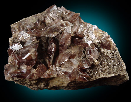 Axinite-(Fe) from Mount Scopi, south of Disentis, Grischun (Graubünden), Switzerland