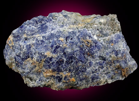 Sodalite from Ice River, British Columbia, Canada