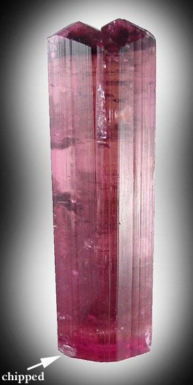 Elbaite var. Rubellite Tourmaline from Minas Gerais, Brazil