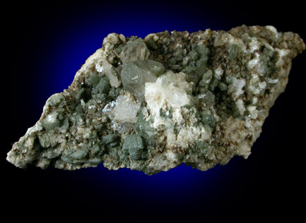 Epidote and Quartz from Kanton Uri, Switzerland