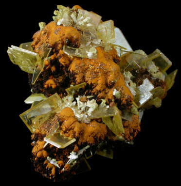 Wulfenite from Mina Ojuela, Mapimi, Durango, Mexico