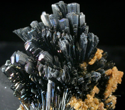 Stibnite from Baia Sprie (Felsbnya), Maramures, Romania