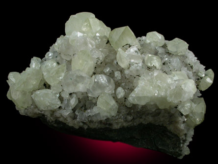 Datolite and Calcite from Prospect Park Quarry, Prospect Park, Passaic County, New Jersey
