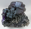 Fluorite and Quartz from Rosiclare District, Hardin County, Illinois