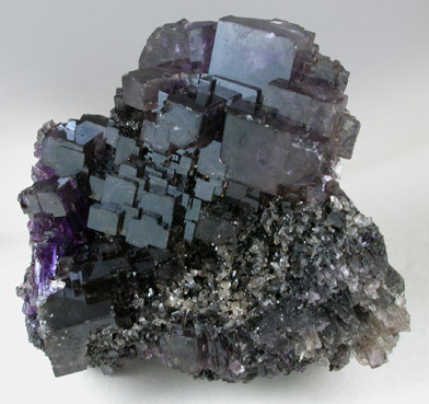 Fluorite and Quartz from Rosiclare District, Hardin County, Illinois