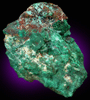 Connellite and Malachite from Centennial Eureka Mine, Tintic District, Juab County, Utah